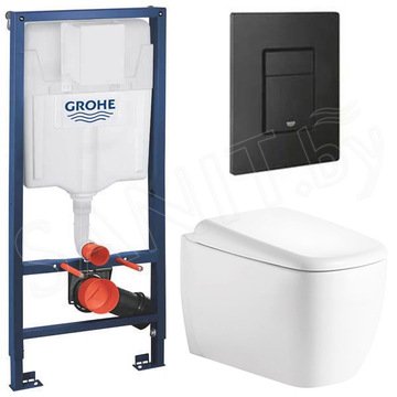 Комплект инсталляции Grohe Solido 38811KF0 с унитазом Roxen Martin 530220-02