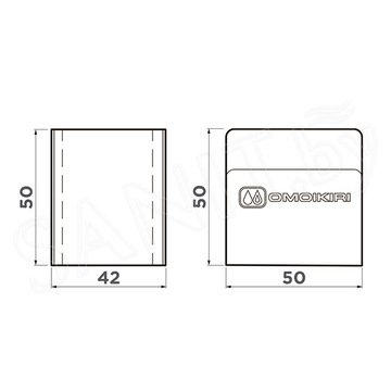 Держатель для губки Omoikiri SH-01-LG