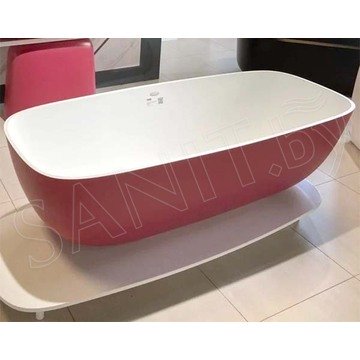 Ванна из искусственного камня Kolpa-san Milo FS Red