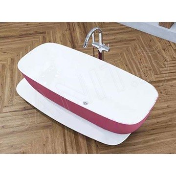 Ванна из искусственного камня Kolpa-san Milo FS Red