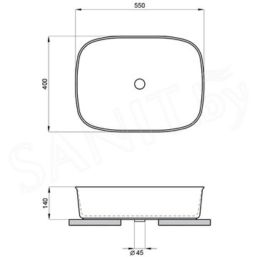 Умывальник Lavinia Boho Bathroom Sink 33311084