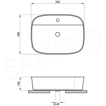 Умывальник Lavinia Boho Bathroom Sink 33311086