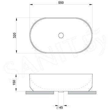 Умывальник Lavinia Boho Bathroom Sink 33311093