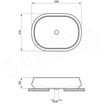 Умывальник Lavinia Boho Bathroom Sink 33311108