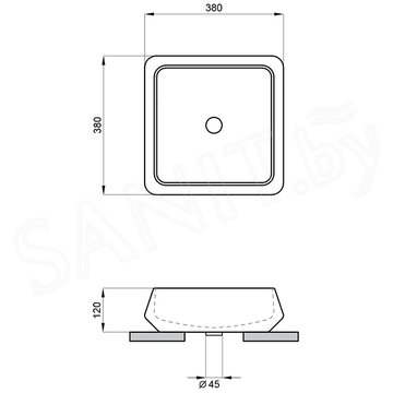 Умывальник Lavinia Boho Bathroom Sink 33311109
