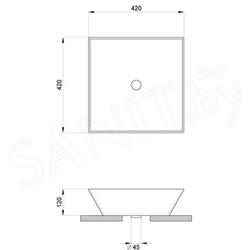 Умывальник Lavinia Boho Bathroom Sink 33311114
