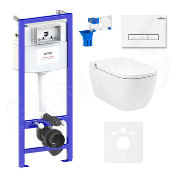 Комплект инсталляции 7 в 1 Lavinia Boho Relfix Smart V-Clean 87561125 / 87561126