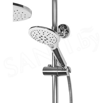 Душевая стойка Grocenberg GB7001 белый / хром