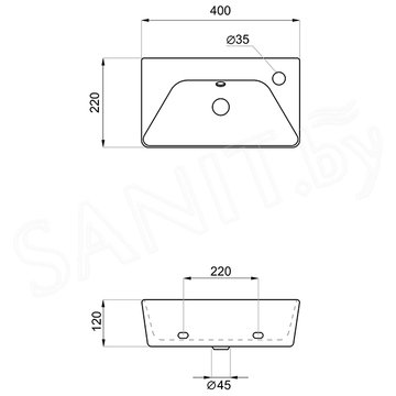 Умывальник Lavinia Boho Bathroom Sink 33311055 / 33311057