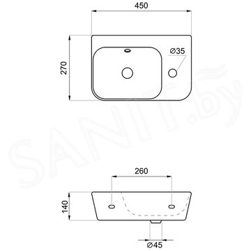 Умывальник Lavinia Boho Bathroom Sink 33311062 / 33311060