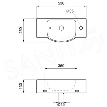 Умывальник Lavinia Boho Bathroom Sink 33311042 / 33311040