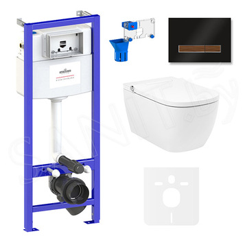 Комплект инсталляции 7 в 1 Lavinia Boho Relfix Smart V-Clean 87561136 / 87561137