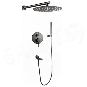 Душевая система скрытого монтажа Filarete Roun FL1020BG