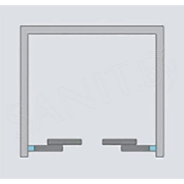 Душевая шторка на ванну Coliseum Zodiak CB 150 / 170 A