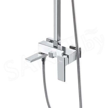 Душевая стойка Grocenberg GB7008 белый / хром