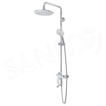 Душевая стойка Grocenberg GB7009 белый / хром