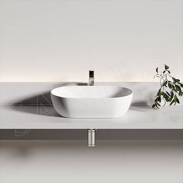 Умывальник CeramicaNova Twist CN12001MW