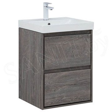 Тумба под умывальник Aquanet Милан 50 / 60 / 70 / 80 / 100 Flat дуб рошелье