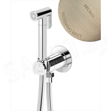 Смеситель встраиваемый Bruma Bidet 1451103MM Morning Mist с гигиеническим душем