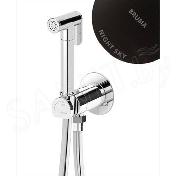 Смеситель встраиваемый Bruma Bidet 1451103NS Night Sky с гигиеническим душем