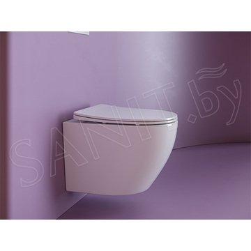 Подвесной унитаз CeramicaNova Uno CN11001 Rimless Soft Close