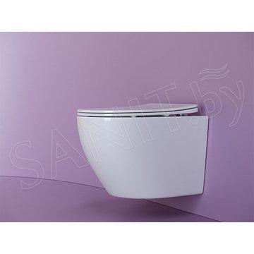 Подвесной унитаз CeramicaNova Uno CN11001 Rimless Soft Close