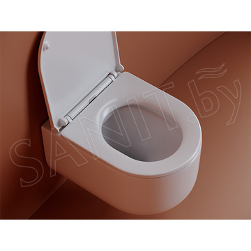 Подвесной унитаз CeramicaNova Ulma CN4006 Rimless Soft Close