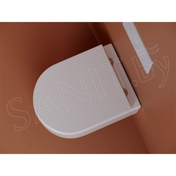 Подвесной унитаз CeramicaNova Ulma CN4006 Rimless Soft Close