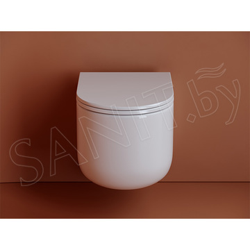 Подвесной унитаз CeramicaNova Ulma CN4006 Rimless Soft Close