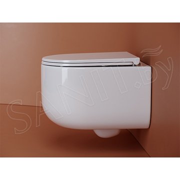 Подвесной унитаз CeramicaNova Ulma CN4006 Rimless Soft Close