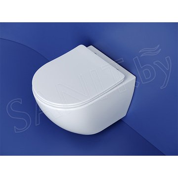 Подвесной унитаз CeramicaNova Metropol Торнадо CN4002T Soft Close