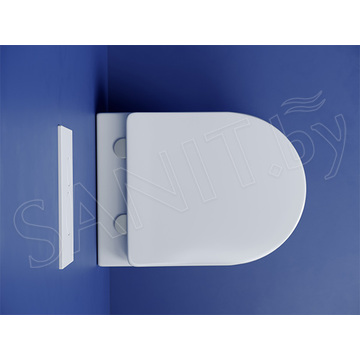 Подвесной унитаз CeramicaNova Metropol Торнадо CN4002T Soft Close