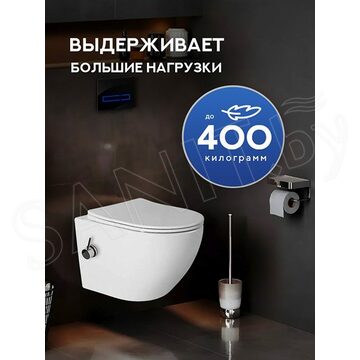 Подвесной унитаз Amore di Mare Delio Bidet P203-X с функцией биде