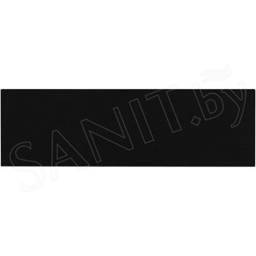 Полка Aquanet Магнум Н черный матовый 40 / 60