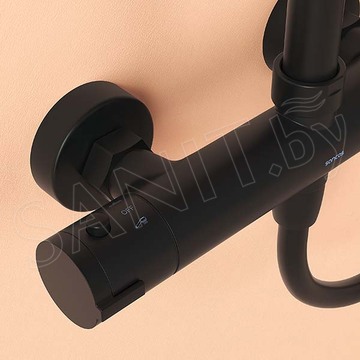 Душевая стойка Sancos Kanedo SC7100MB с термостатом
