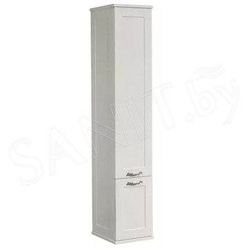 Пенал Акватон Леон 1A186503LBPS0 Дуб белый 30 с корзиной для белья
