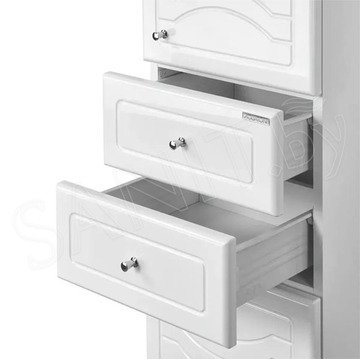 Пенал Акватон Домус 30 1A122003DO01R с корзиной для белья