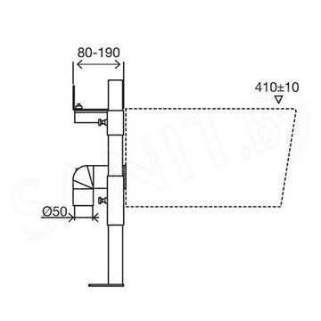 Система инсталляции для биде OLI Bidet Easy Eco 008908
