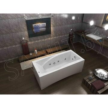 Гидромассажная ванна BAS Эвита (гидромассаж серия Flat)