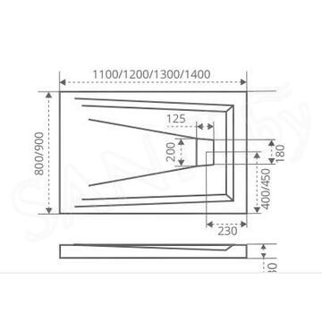 Душевой уголок Good Door Infinity WTW + SP C-CH 110