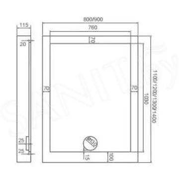 Душевой уголок Good Door Pandora WTW + SP C-CH 130