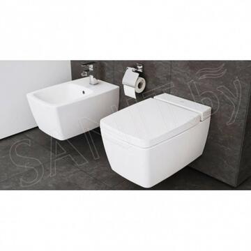 Подвесной унитаз Vitra Metropole Rim-ex 7672B003-1687 с функцией биде и встроенным смесителем