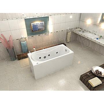 Гидромассажная ванна BAS Верона (гидромассаж серия Flat)