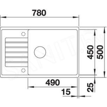 Кухонная мойка Blanco ZIA XL 6S Compact