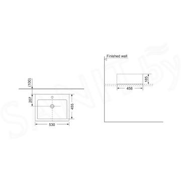 Умывальник Porta A007