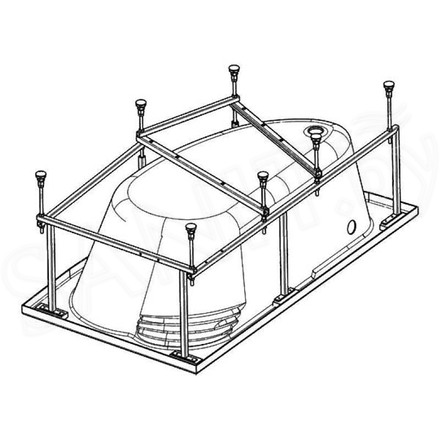Монтажный комплект Santek Майорка 150х90