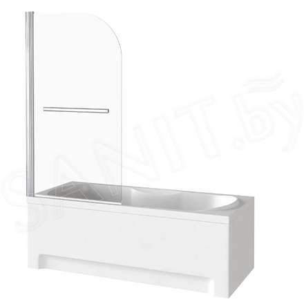 Душевая шторка на ванну Good Door SCREEN H-HT-80-C-CH