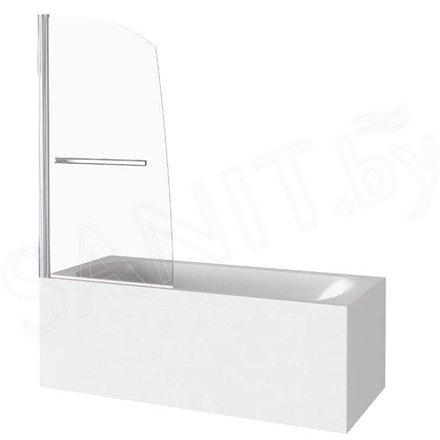 Душевая шторка на ванну Good Door Screen R-HT-80-C-CH