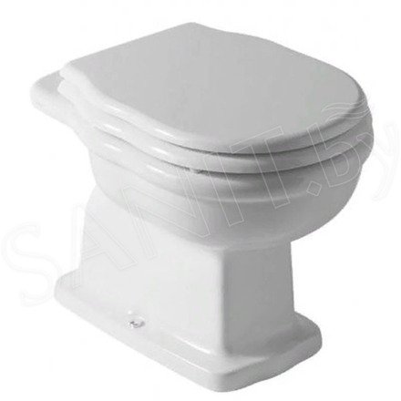 Приставной унитаз BelBagno Boheme BB115CBS вертикальный выпуск