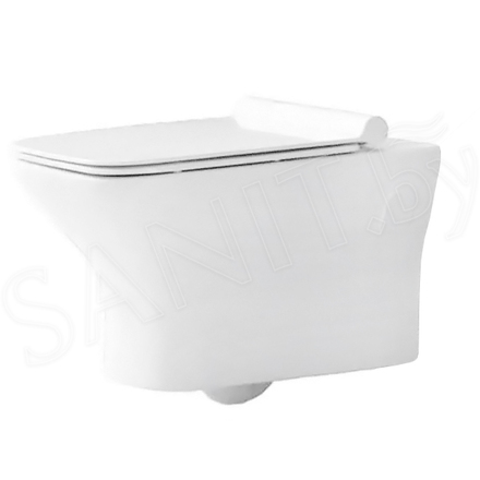Подвесной унитаз BelBagno Romano BB248CHR безободковый
